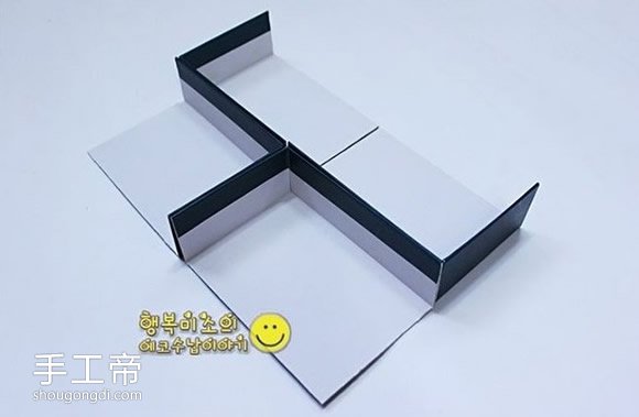 用鞋盒蓋子制作收納盒 3種鞋盒蓋子收納盒DIY -  www.shougongdi.com