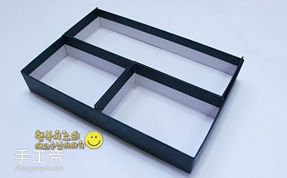 用鞋盒蓋子制作收納盒 3種鞋盒蓋子收納盒DIY -  www.shougongdi.com